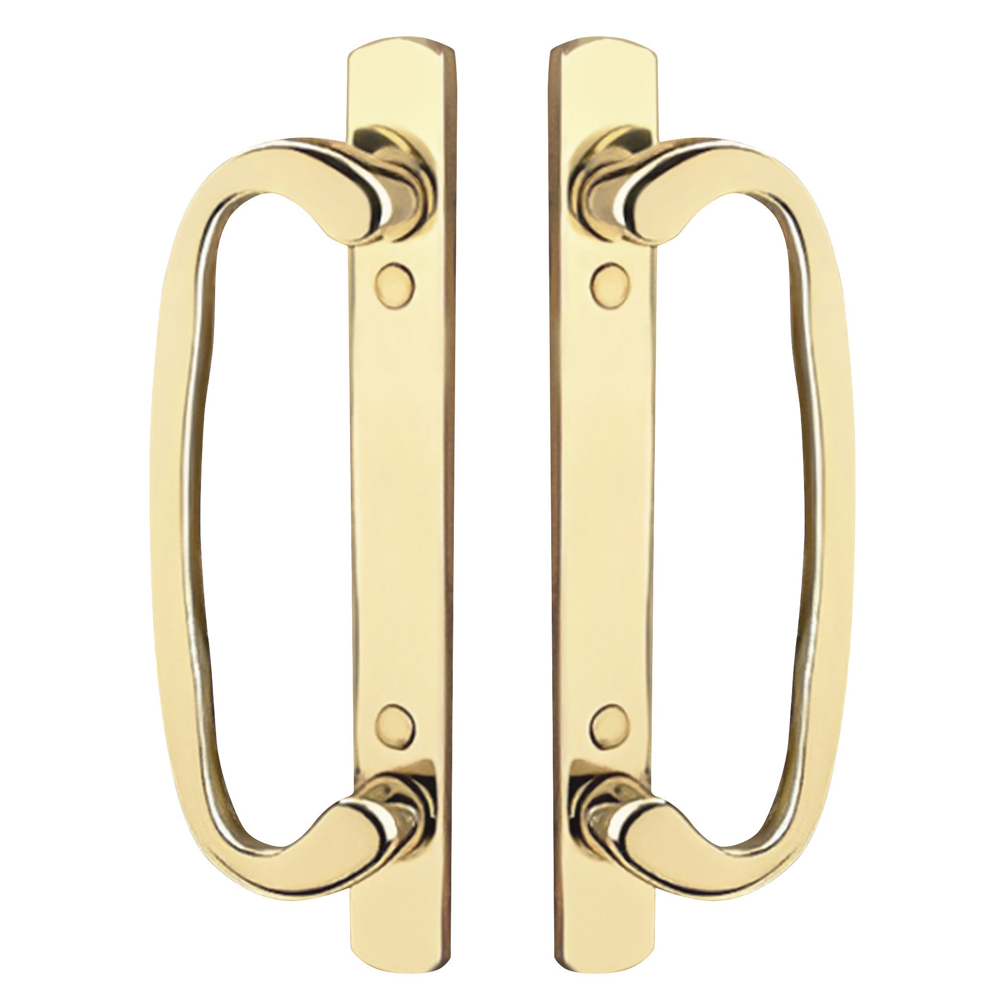 8.5" Legacy Sliding Patio Glass Door Dummy Handle Replacement Set | Sash Controls 2265 Handle Dummy Set | No Mortise, Fits 3-15/16" Screw Holes and 1-1/4" to 2-1/4" Door Thickness - No Latch - Garage and Sliding Door Hardware